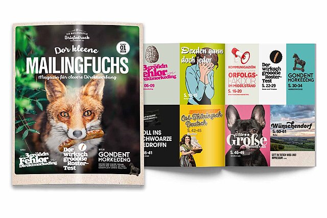 Spassiges Marketing-Magazin mit thüringer Akzent