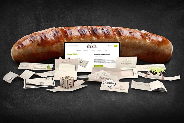 Bratwurst und Onlineshop