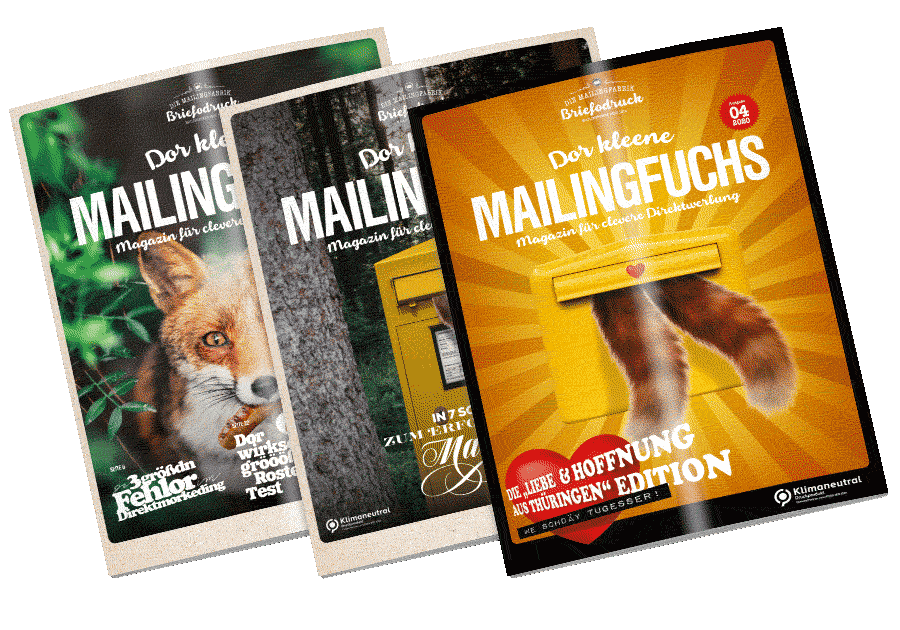 Ausgaben Dialogmarketing-Magazin Mailingfuchs