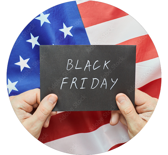 Black Friday Mailings als Marketing-Idee - Was ist Black Friday - aus Amerika stammender Shopping-Tag