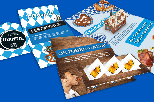 Oktoberfest-Mailings - Mailing‑Schmankerl für deine Kampagne! » Jetzt entdecken!